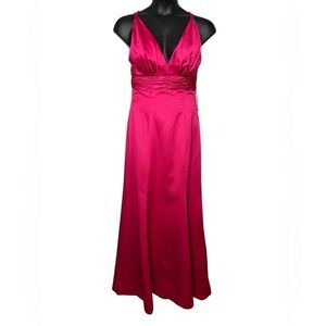NWT Da Vinci Elegant Pink Evening Gown Size 12
